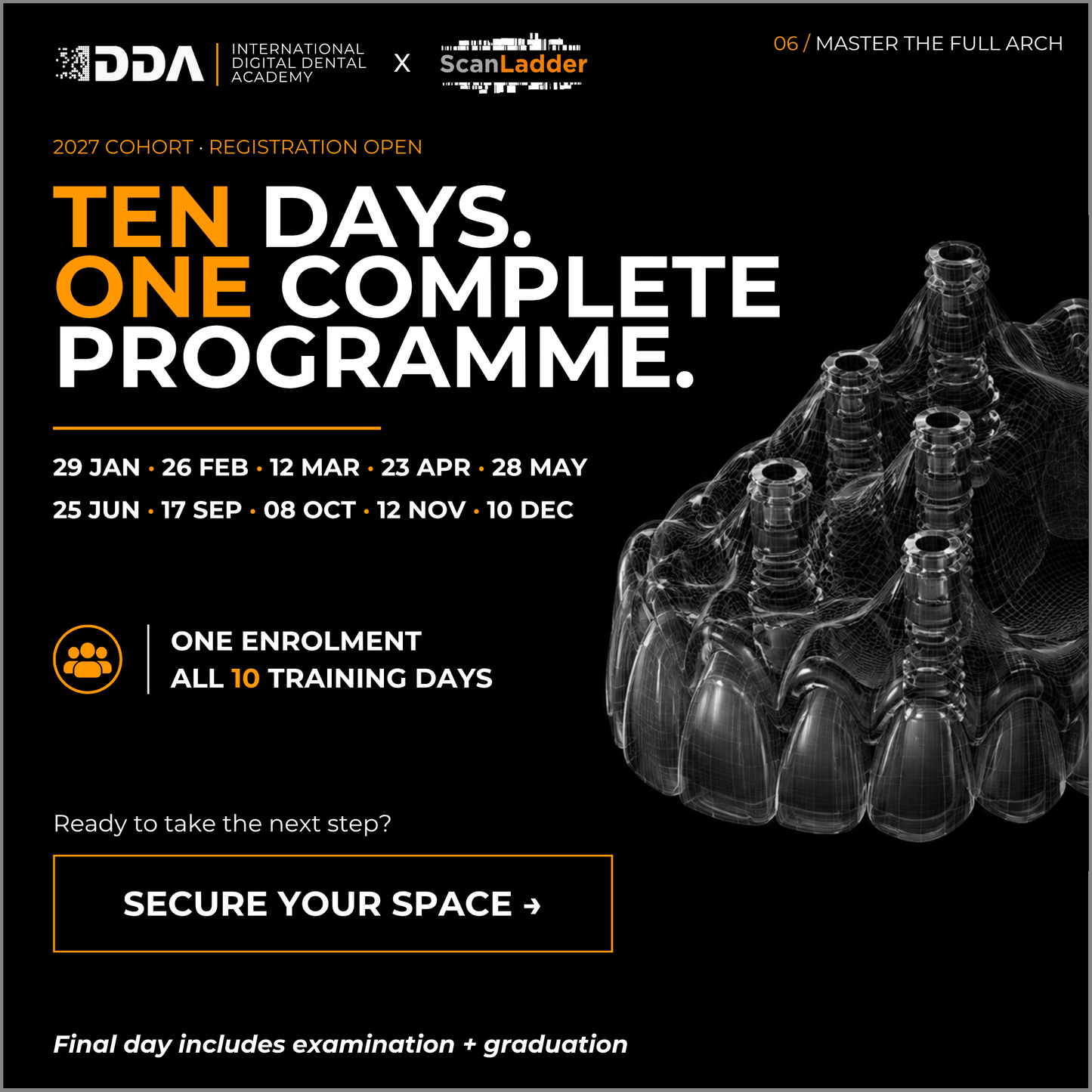 Multi Implant Course: 10 Day Clinical Implant Dentistry Programme