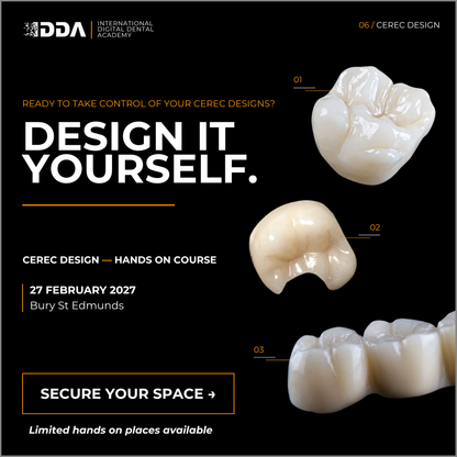 CEREC Design: Same Day Crowns, Onlays and Short Span Bridges with Confidence