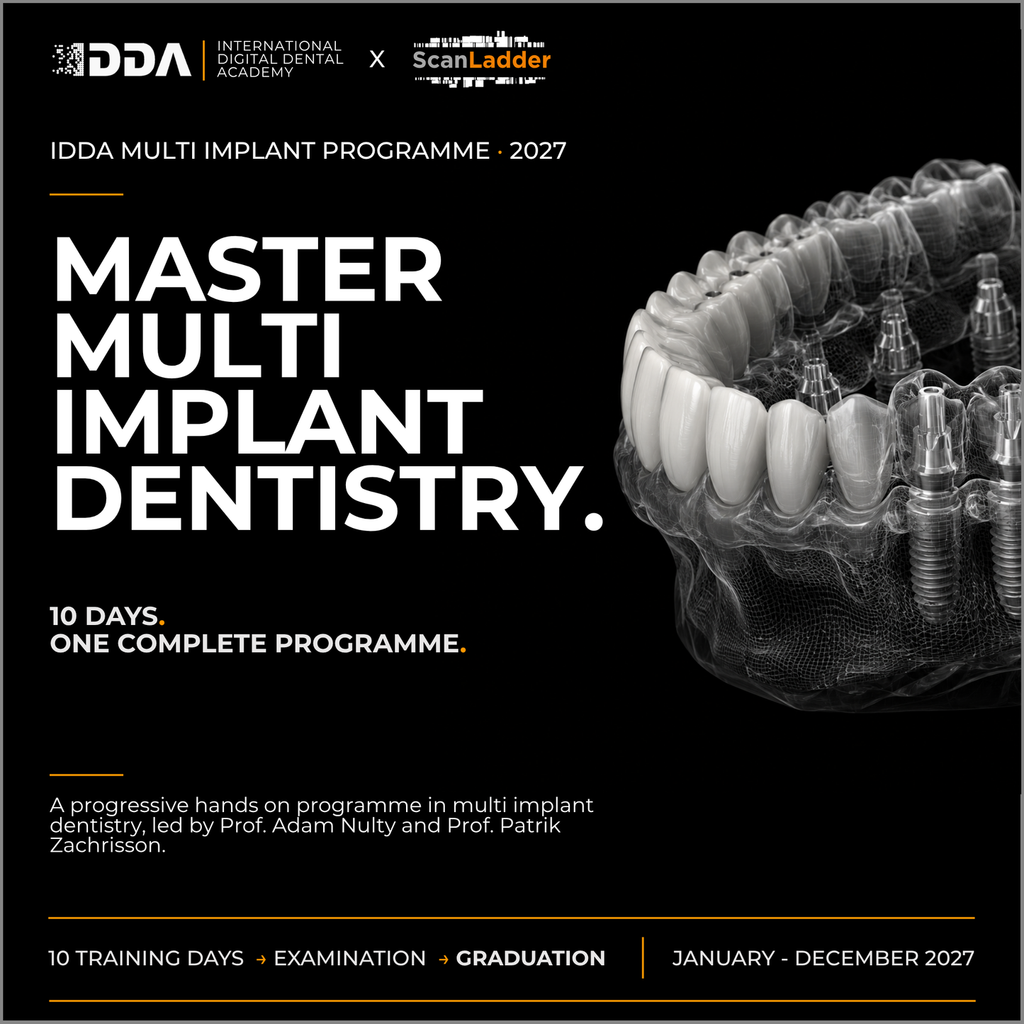 Multi Implant Course: 10 Day Clinical Implant Dentistry Programme