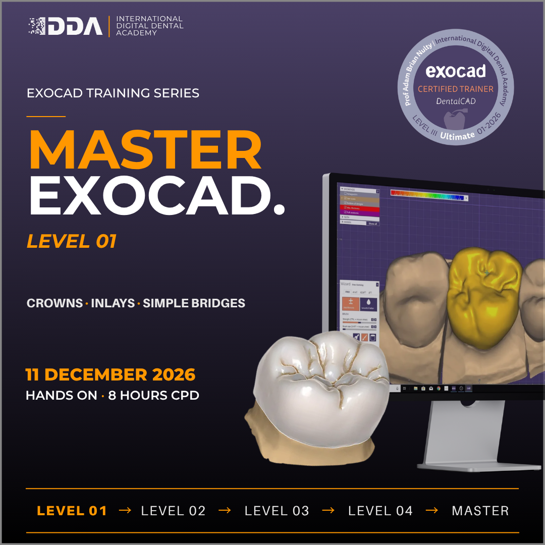 Exocad Level 1: Intro to Exocad - Crowns, Inlays & Simple Bridges