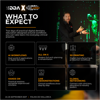 IDDA X Scan Ladder AI, All on X & 3D Printing Symposium