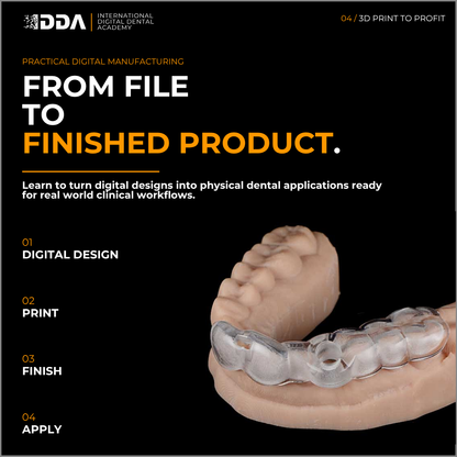 3D Print-to-Profit: Splints, Surgical Guides, Models and Provisional Restorations