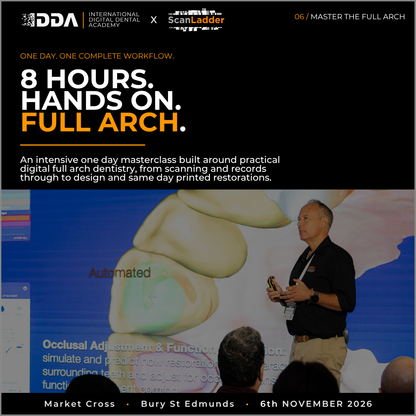 Master the Full Arch: Scanning, All on X Records & Same Day Printed Bridges