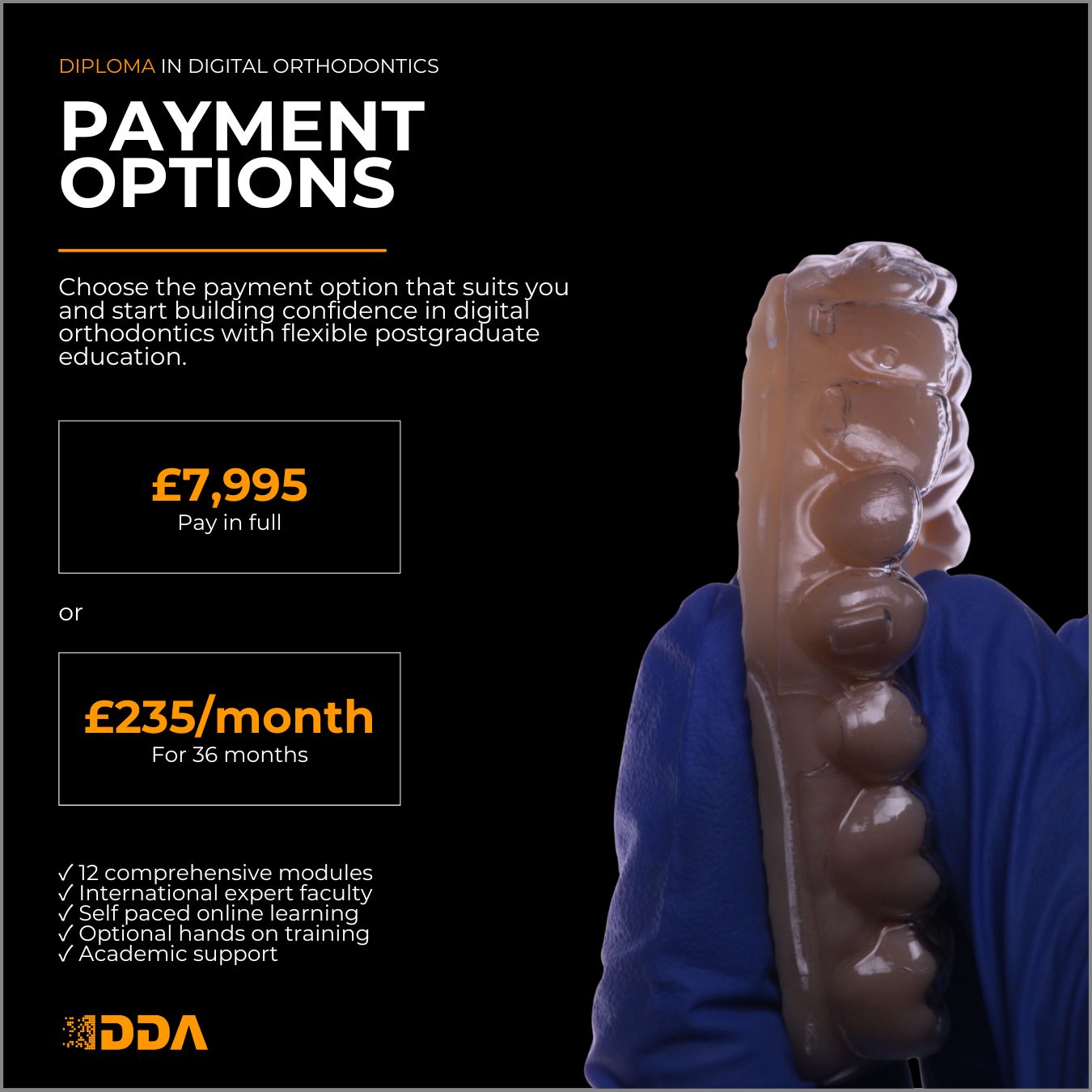 Diploma in Digital Orthodontics & Clear Aligner Treatments