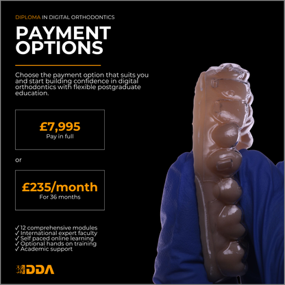 Diploma in Digital Orthodontics & Clear Aligner Treatments