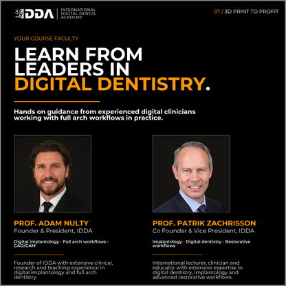3D Print-to-Profit: Splints, Surgical Guides, Models and Provisional Restorations