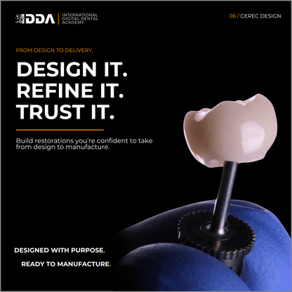 CEREC Design: Same Day Crowns, Onlays and Short Span Bridges with Confidence