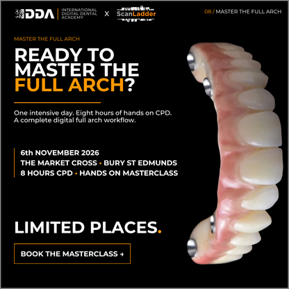 Master the Full Arch: Scanning, All on X Records & Same Day Printed Bridges
