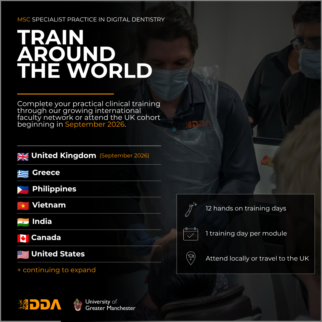 MSc Specialist Practice of Digital Dentistry (hands on)