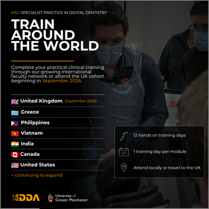 MSc Specialist Practice of Digital Dentistry (hands on)