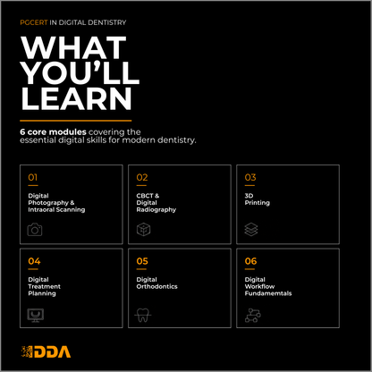 Certificate in Digital Dentistry (EduQual Level 7)