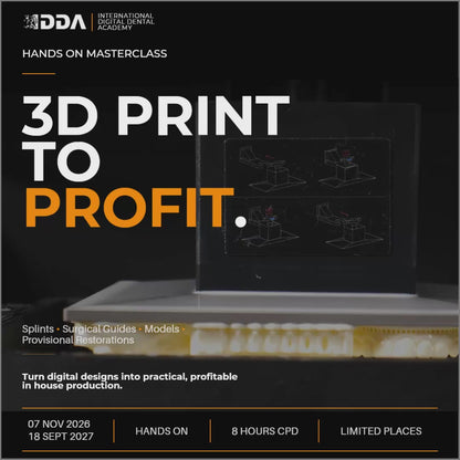 3D Print-to-Profit: Splints, Surgical Guides, Models and Provisional Restorations