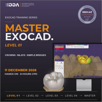 Exocad Level 1: Intro to Exocad - Crowns, Inlays & Simple Bridges